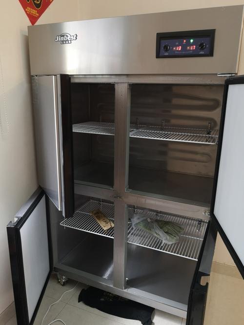 大容量廚房冰箱四門廚房柜立式冷柜 雙溫保鮮冷凍冷藏商用點(diǎn)菜冰柜